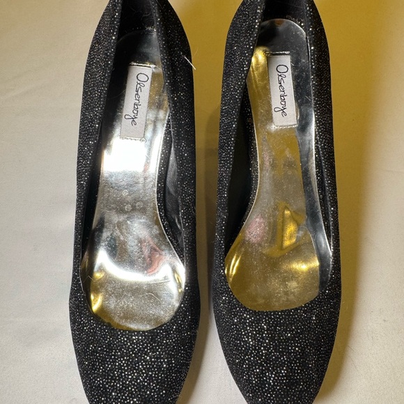 Olsenboye Black Sparkle Heels - Picture 2 of 3